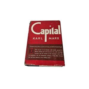 Capital by Karl Marx & Frederick Engels Modern Library Giant G26 Hardcover DJ